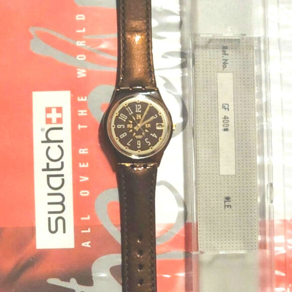 Swatch watch COFFEE MILL GF400 1995 Standard Gents New old stock - Picture 10 of 14